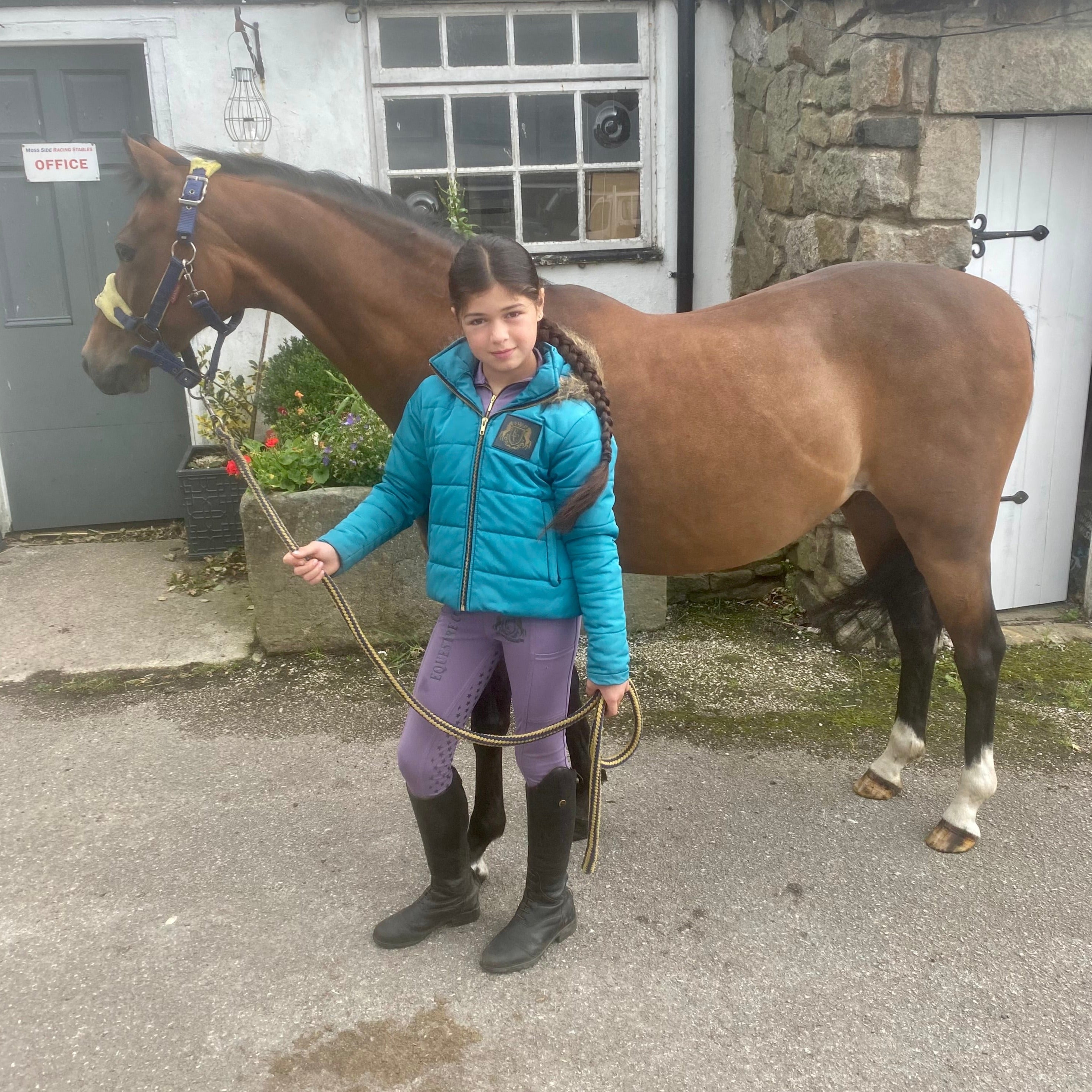 ✨SALE✨Grand Prix Fur Trim Hooded Jacket - Equestre Co.