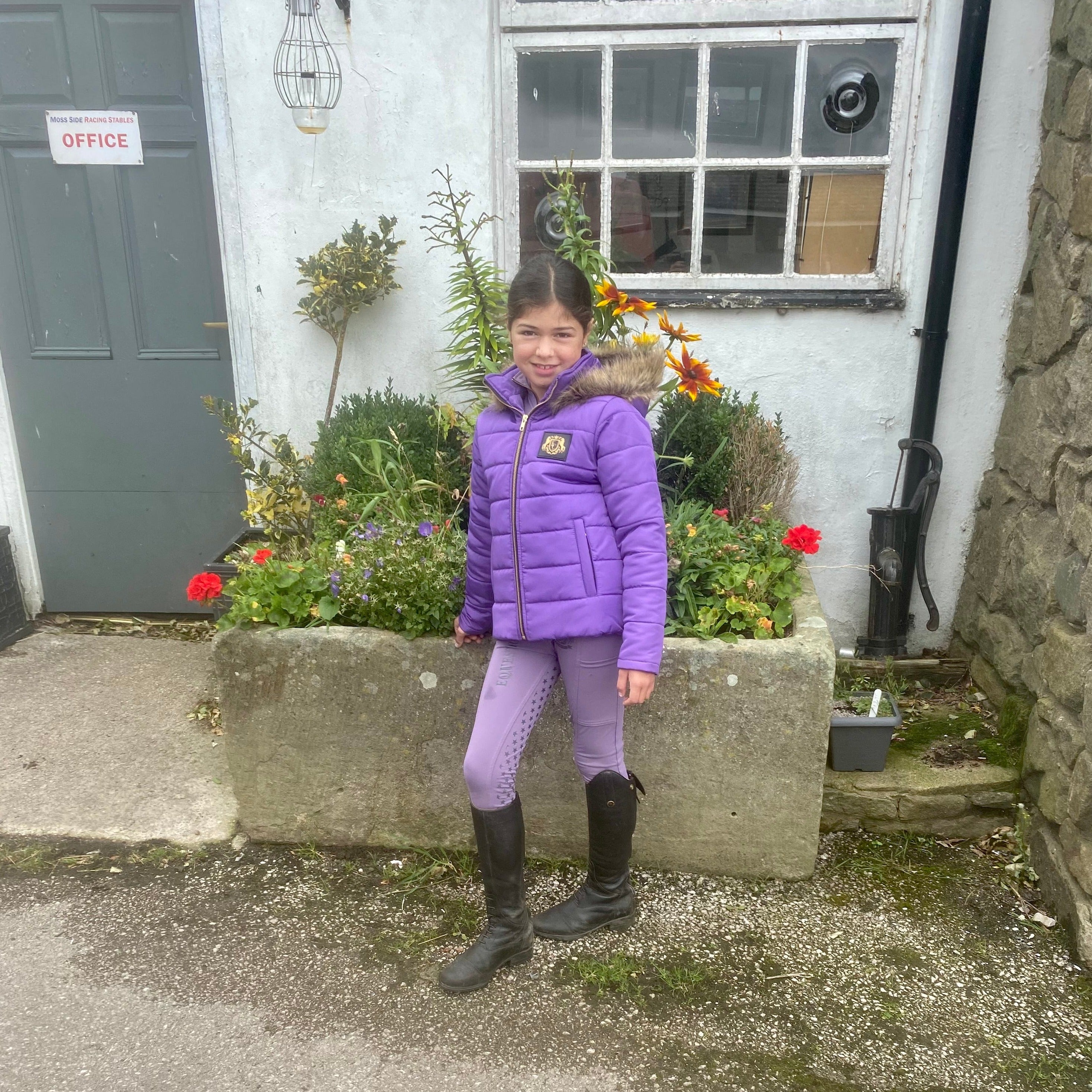 ✨SALE✨Grand Prix Fur Trim Hooded Jacket