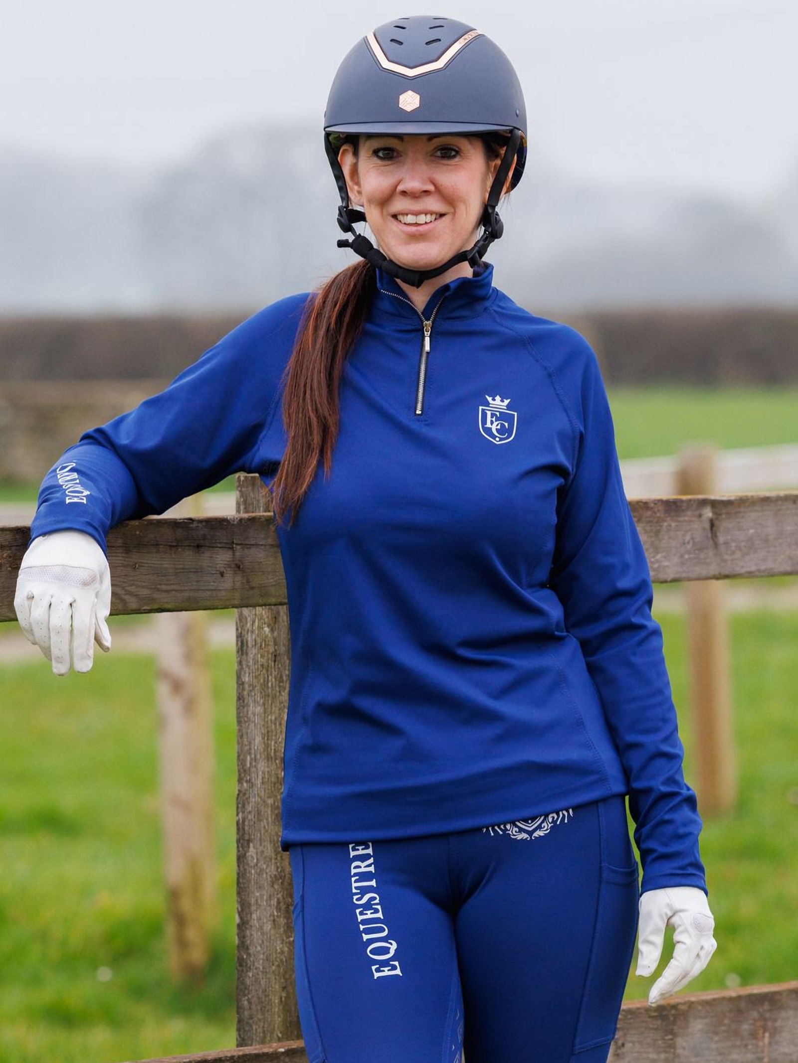 Adults Nouveau Luxury Base Layer - Blue